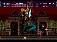 une photo d'Ã©cran de Castlevania - The New Generation sur Sega Megadrive